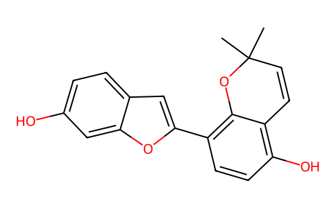 Glabrocoumarone A 178330-48-8